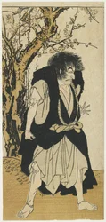 Ichikawa Danjuro V as the Monk Wantetsu