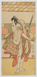 Kabuki Actor Ichikawa Danjuro V, Edo period