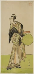 The Actor Ichikawa Danjuro V as Kakogawa Honzo in the Play 