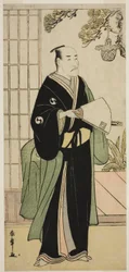 The Actor Ichikawa Danjuro V as Oboshi Yuranosuke in the Play Kanadehon Chushingura, Performed at the Nakamura Theater in the Fifth Month, 1783