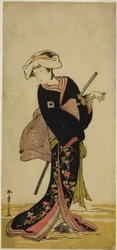 The Actor Ichikawa Danzo IV as Tonase in the Play Kanadehon Chushingura, Performed at the Morita Theater in the Third Month, 1781