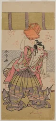 The Actor Ichikawa Raizo as Soga No Goro