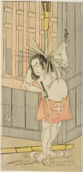The Actor Otani Hiroji III, Possibly as Akaneya Hanshichi in the Play 