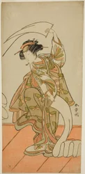 The Actor Segawa Kikunojo III as the Courtesan Kisegawa in a 