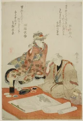 Examining the Painting