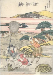 Chiryū, Fortieth in the Series Fifty-three Stations of the Tōkaidō