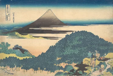 Cushion Pine at Aoyama, from the series Thirty-six Views of