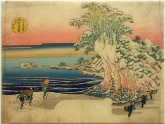 The Coastal Strip of Sodegaura in the Province of Sagami