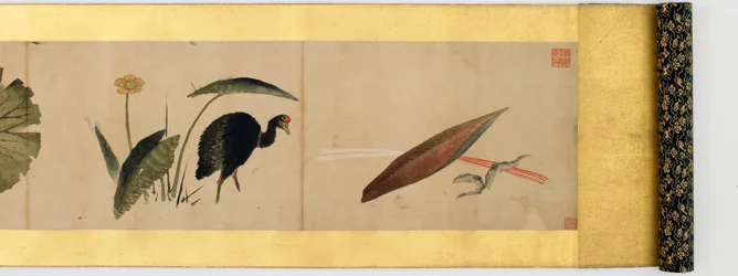 Detail of Handscroll with Miscellaneous Images, Edo Period, 1839