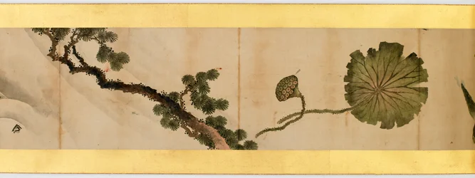 Detail of Handscroll with Miscellaneous Images, Edo Period, 1839