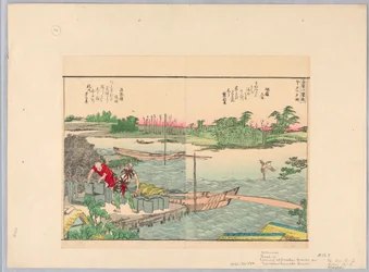 Evening on Inada; Ferries on the Sumida River