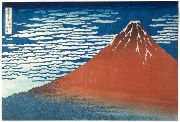 Fine Wind, Clear Weather, from the Series Thirty-six Views of Mount Fuji