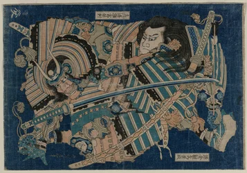 Kamakura no Gengoro Seizing Torinoumi Tasaburo