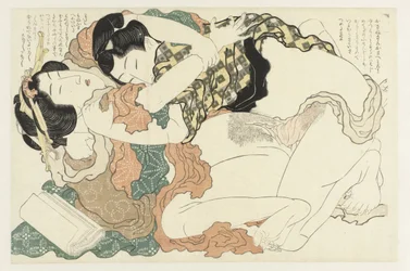 Man and Woman in an Intimate Embrace (The Adonis Plant)