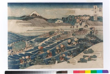 Mount Fuji from Kanaya on the Tokaido