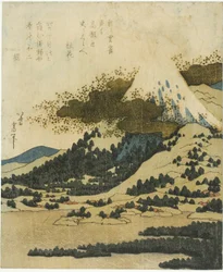 Mount Fuji from Lake Ashi in Hakone