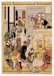 New Years Days of the Teahouse Ogi-ya