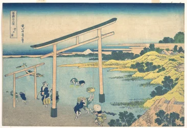 Noboto Bay, from the Series Thirty-six Views of Mount Fuji