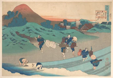 Poem by Empress Jitō, from the Series One Hundred Poems Explained by the Nurse