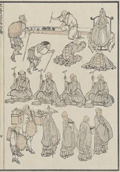 Sketches of Buddhist Priests
