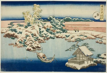 Snow on the Sumida River, from the series, Snow, Moon, and Flowers