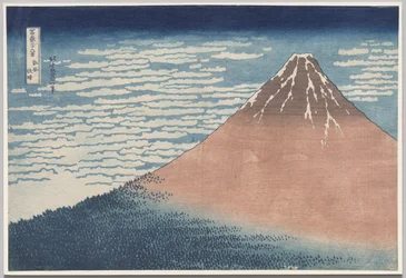 South Wind, Clear Sky, from the series Thirty-six Views of Mount Fuji