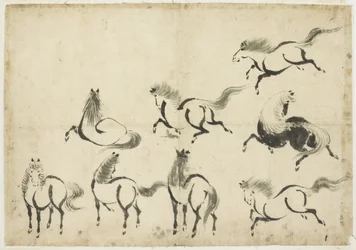 Studies of Horses, c. 1815-1849