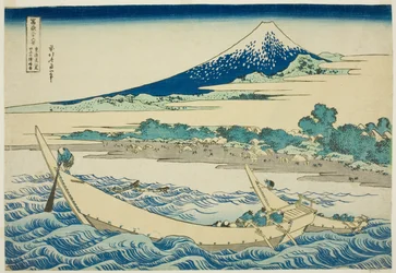Tago Bay near Ejiri on the Tokaido, from the series 