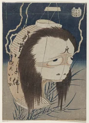 The Lantern Ghost, Iwa, c. 1831-1832