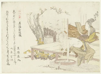 Two Women as Gomô and Kijichô