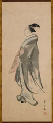 Young man, Edo period