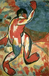 A Bather, 1911