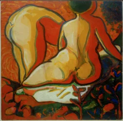 Bather Seen from Behind