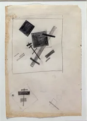 Suprematist composition