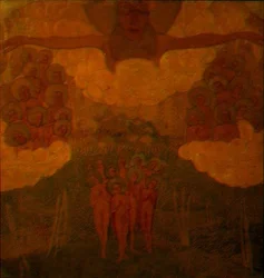 Triumph of the Heavens, study for a fresco