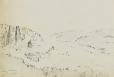 Sea of Tiberias from Road to Jafed