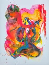 Vibrant Abstract Flow