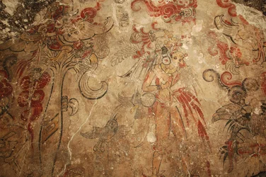 Maya; Maya Murals; San Bartolo; Guatemala