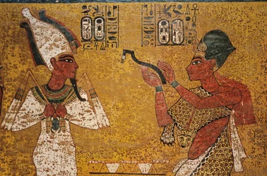 Tomb Wall, North, Aye, Opening of the Mouth, KV 62, Tutankhamun and the Golden Age of Pharaohs