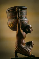 Unguent Vessel, Tomb of Haity, Reign of Amenhotep IV, Akhenaten, Amarna, 2009