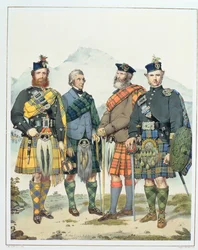 John MacLachlan, Hugh Grahame, James MacFarlane and Angus Colquhoun, Four of Queen Victoria