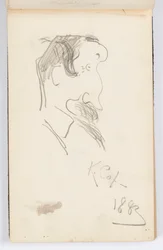 Sketchbook Page: Caricatures