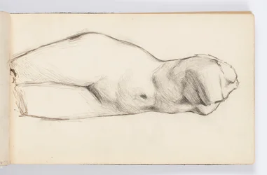 Sketchbook Page: Classical Statue