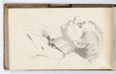 Sketchbook Page: Man in Profile