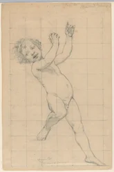 Study for "Genius," "The Arts," Library of Congress, Washington D.C.