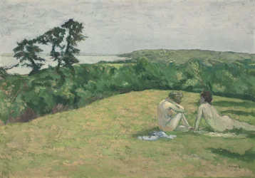 In front of the sea (Varengeville)