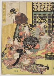 A Picture of the Viewing in the Pleasure Quarters