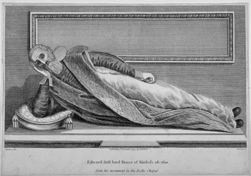 Monument to Sir Edward Bruce in Rolls Chapel, Chancery Lane, City of London, 1794