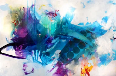 Vibrant Abstract Flow