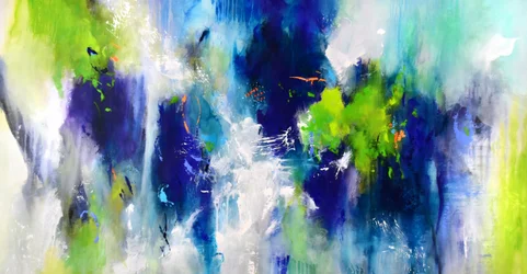 Vibrant Fluid Abstract